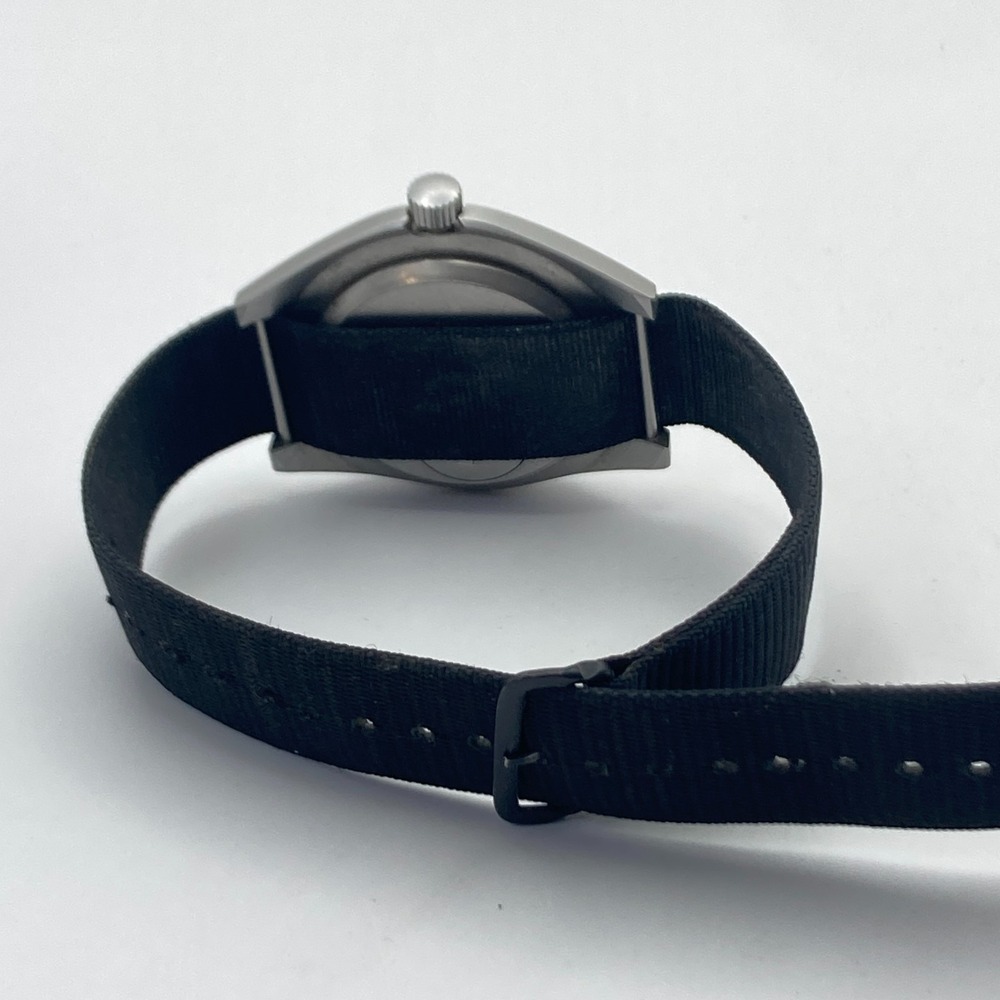Marathon Gallet & Co Men's Watch Military 41mm Silver Tone 211 New Battery 1990 - Picture 12 of 16